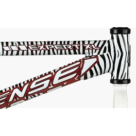 INTENSE BMX Complete Racing Bike - Factory Expert XL BMX Bike - Zebra
