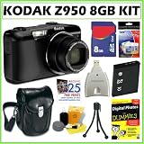 Kodak EasyShare Z950 12MP Digital Camera + 8GB Deluxe Accessory Kit