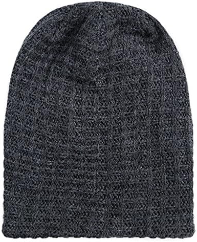 Men's Women's Comfortable Warm Outdoor Long Beanie Casual Knit Caps Oversized