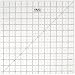 OLFA 1071818 QR-12S 12-1/2-Inch Square Frosted Advantage Acrylic Ruler