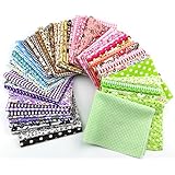 15pcs 20*25cm Fabric Patchwork Craft Cotton Material Batiks Mixed Squares Bundle