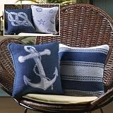 Nautical Themed Throw Pillows By Collections Etc