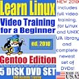 Learn Linux, Gentoo Edition. Includes Video Training for a Beginner, Training... by DVDxDVD