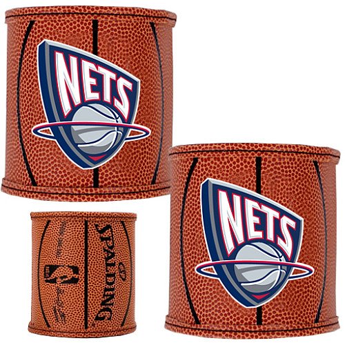 NBA New Jersey Nets Two Piece Basketball Can Holder Set