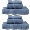 Pike Street 100% Egyptian Cotton 725-Gram 6-Piece Towel Set