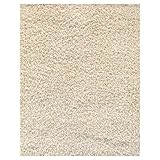 IMAGE OF Silky Shag Rug - 9' x 12' - Ivory - AMB0651-0912