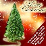 HXT 1101 120 cm artificielle arbre de Noël incl trépied en métal, tous nos arbres TUV et SGS testé, difficilement inflammable