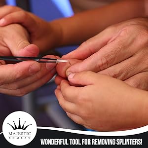 Surgical Tweezers For Ingrown Hair Stainless Steel Precision