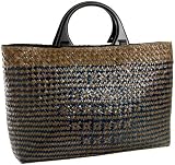 Magid Fashion Matte Wood Tote,Blue/Khaki,one size Reviews Magid Fashion Matte Wood Tote,Blue/Khaki,one size Reviews