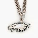 Philadelphia Eagles Chain Necklace with NFL Team Logo Pendant