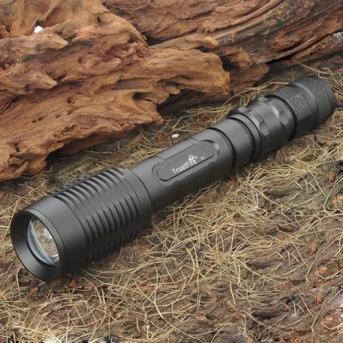 TrustFire Cree Z5 XM-LT6 5-Mode 1600-Lumen LED Convex Lens Zoom Flashlight by Happiness At HomeÃ'Â®