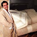 Armani International, Faccia dei Colori, Luxury European Bathrobe & Towel-Set in Bi-face Sophesticated Coloring, A must if you want to be chic, 4-pc
