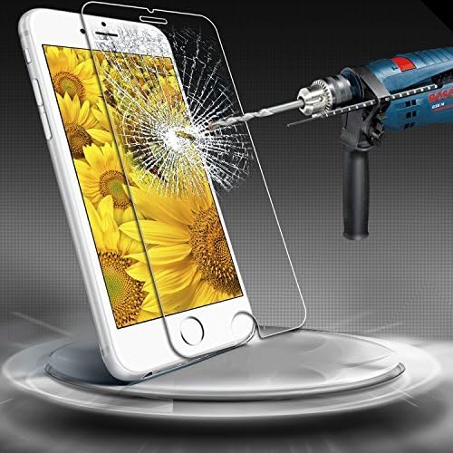 tempered glass screen protector iphone 6 Plus , 0.3mm : Super Hardness, Hd Screen, Explosion Proof, Smudge Proof, Eye Protection, Slim Design.