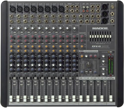 Best Price Mackie CFX 12MKII 12 Channel Live Sound Mixer W/Fx PA Mixer