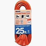 Multi-outlet & Power Strips: Three Outlet Power Block, 14/3 Gauge 25