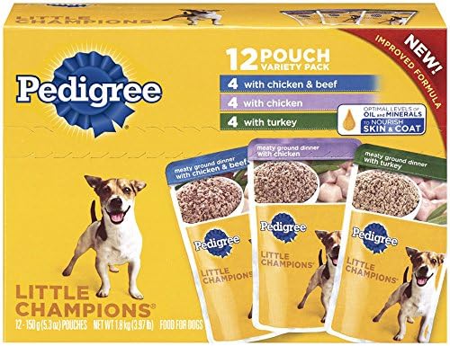 Pedigree Little Champions Wet Dog Food Variety Packs
