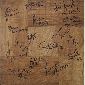 Buy 2009-10 Temple Owls Atlantic 10 Champions team autographed floor (Lavoy Allen, Ryan Brooks, Fran...