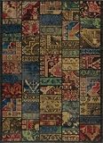 18" x 28" Rectangular Momeni VINTAVIN12MTI1828 Power Loomed Egyptian "Vintage Collection" Rug