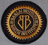 Buckaroo Banzai Institute Embroidered Logo PATCH