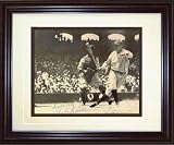 Autographed Babe Ruth Photograph - Framed 8x10 Global