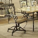 Hillsdale Furniture 4815-804 Brookside Oval Caster Chairs Set