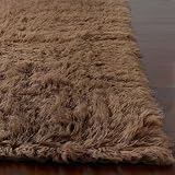 Flokati Rug 5 Round Brown Wool Heavy Soft Shag Flokati Rug 5 Round Brown Wool Heavy Soft Shag