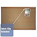Quartet Prestige Colored Cork Bulletin Boards, 4 x 3 Feet, Light Cherry Finish Frame (B244LC)