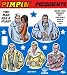 Blue Q Pimping Presidents Magnet Set