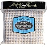 Latch Hook Supplies Item 67555 Blue Lined 5 Mesh Graph N' Latch Canvas, 36-Inch by 60-Inch