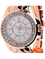 Orient Idea Ori-0213E Fashioned Quartz Wrist Watch with Alloy Strap for Women