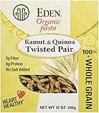 Eden Foods Orgainc Kamut and Quinoa Twisted Pair Pasta, 12 oz