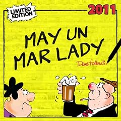 'May un Mar Lady' Cartoon Square Calendar 2011