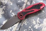 Blur Red/Silver Blade Knife