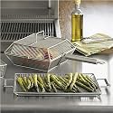 Grilling Baskets and Tray: Lidded Shaker