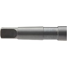 Precision Twist 5ATS High Speed Steel Taper Shank Drill Bit, Black Oxide Finish, Morse Taper Shank, Spiral Flute, 118 Degree Point Angle