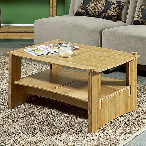 Legare OTAO-110 Sustainable Bamboo 36' x 22' Coffee Table