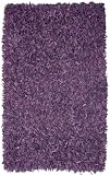 Purple Leather Shag 4x6 Rug with Free Shipping!