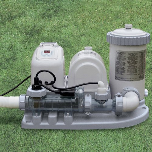 Intex 54611EG Krystal Clear Saltwater System and Filter Pump