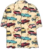Cadillac Classic Cars Camp Hawaiian Shirt