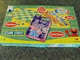 Sesame Street 3 in 1 Game Set (Checkers / Go fish / Bingo)