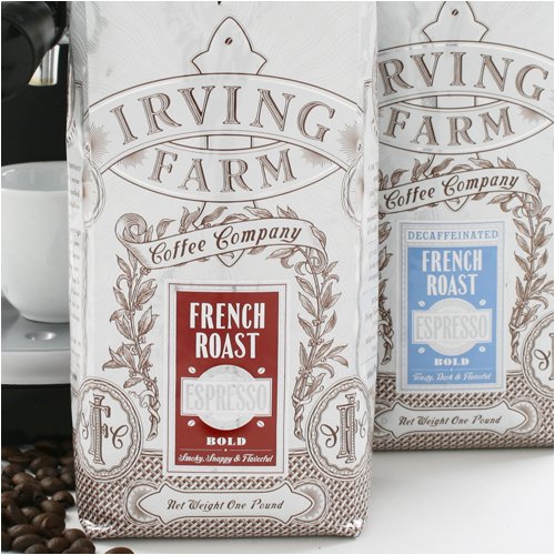 Kitchen: Irving Farm French Roast Espresso   Decaffeinated  1 Pound  by igourmet.com