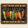Red Hot Chili Pepper Southwestern Cutting Board Kitchen Cantina Folk Art Art NEW