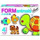 Diset - 69206 - Puzzle B�b� et Enfant - Form Animauxpar Diset