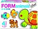 Diset - 69206 - Puzzle Bébé et Enfant - Form Animaux