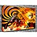 Anime Naruto Kyuubi Shippuden Chakra Poster Art Picture Roll Canvas (UNFRAMED) Size:16" x 12" (40 x 30 cm Approx)