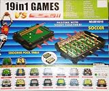 19 IN 1 ,Magic Table, SOCCER,BILLIARD,SNOOKER AND MORE