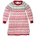 POLARN O. PYRET Fair Isle Knit Dress (Baby) - 6-9 months/Poppy
