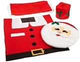 Prime Pacific Trading MW1085 Santa Bath Set, 4-Piece