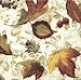 Caspari Set of 2 Autumn Toile 2 Paper Cocktail Napkin Package, Gold