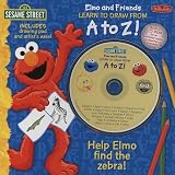 Sesame Street's Elmo and Friends Learn to Draw from A to Z: Help Elmo find the zebra! (Learn to Draw from A to Z)